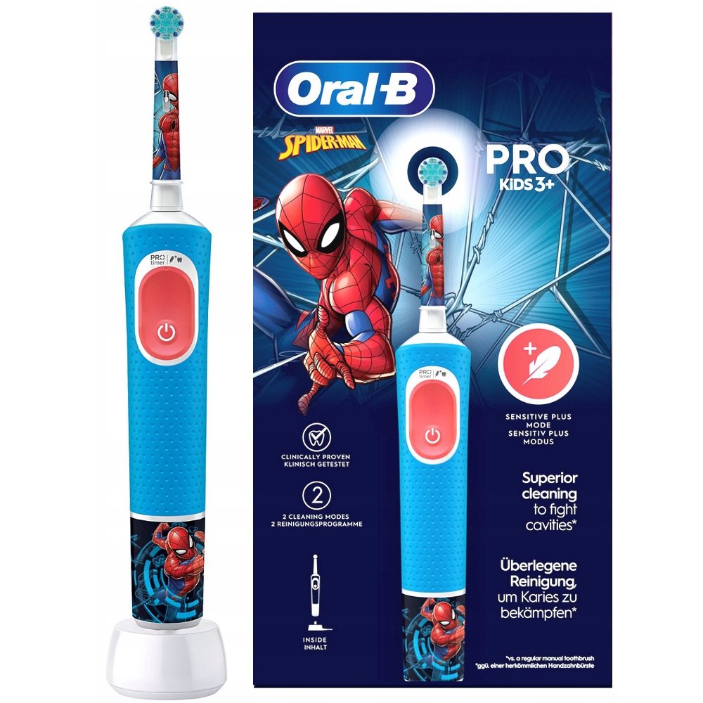 KIDSKÁ ZUBNÁ KEFKA ORAL-B VITALITY PRO 103 SPIDERMAN